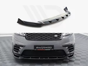 Für Range Rover Velar R-Dynamic MK1 Maxton Design Frontdiffusor glänzend schwarz ABS - Bild 1 von 6