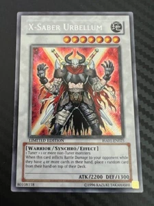 Yugioh X-Saber Urbellum HA01-EN025 Secret Rare Limited VLP - Picture 1 of 2