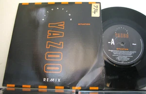 SMALL HOLE 45 RPM Single w PIX Sleeve--- YAZOO:  SITUATION + STATE FARM - Picture 1 of 2