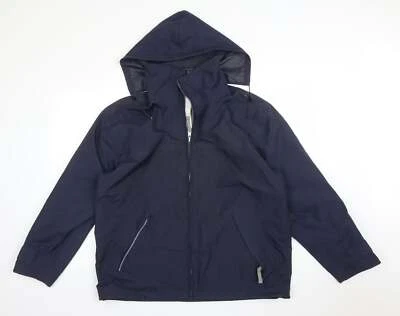 B&C COLLECTION Mens Blue Overcoat Coat Size S - Image 1 of 4