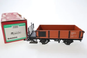 Spur G LGB Lehmann 94005 Hochbordwagen mit Bremserbühne braun OVP N57 - Bild 1 von 4