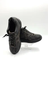 Scarpa da passeggio SKECHERS uomo shape up pelle nera 66504 tonificante taglia 10 usata - Foto 1 di 12