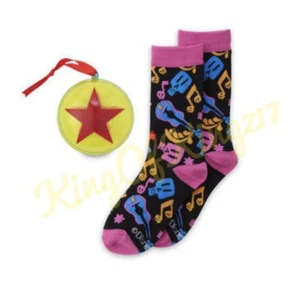 Disney Pixar Coco Ornament Socks Size Medium/Large - Picture 1 of 3