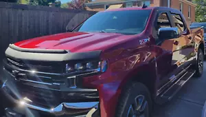 AVS 194805 In-Channel Rain Guards for 2019-2024 Silverado & GMC Sierra Crew Cab - Picture 1 of 6