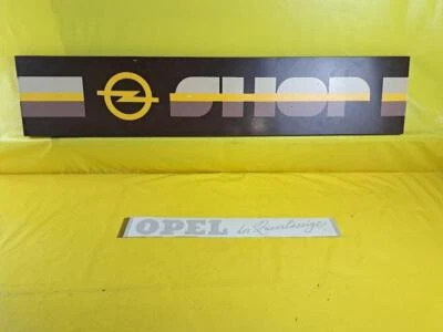 Étiquette - Opel La Fiable Or Sticker Inscription Capitaine Rekord OLYMPIA - Photo 1/4