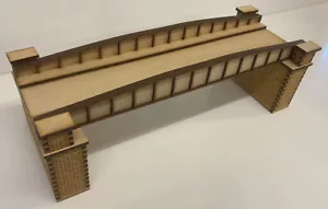 300mm Steel Plate Bridge Model Kit. Brick Supports. Railway . OO/HO Gauge - Picture 1 of 4