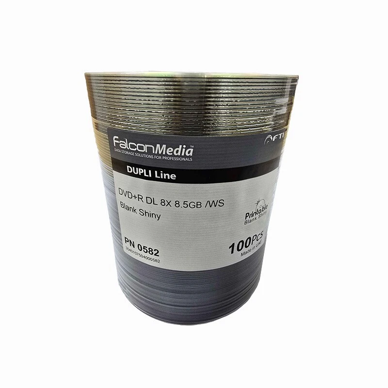 50x Falcon DVD+R DL 8.5gb Blank Shiny 8x - Highest Quality Dual Layer Ever! - Image 1 of 1