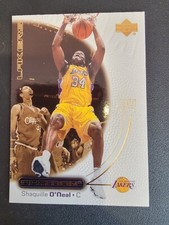 2000-01 Upper Deck Ovation Shaquille O’neal Los Angeles Lakers #25 HOF Shaq