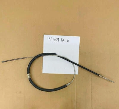 Cable de freno delantero Volkswagen Golf Jetta 191609721E estacionamiento E VW V W OE OEM Foto 1 de 2