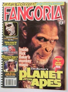 FANGORIA : ISSUE 205 : 2001 : HORROR : PLANET OF APES/GHOSTS OF MARS/HOLE : VG - Picture 1 of 6