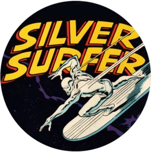 Chapa/Badge Silver Surfer . pin button estela plateada marvel jack kirby - Imagen 1 de 2