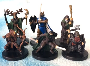 Miniaturas Epic Balanced Player Character Party Dungeons & Dragons s764 - Imagen 1 de 5