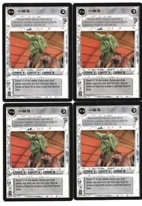 Ishi Tib x4 8/10 LP+ Decipher Star Wars SWCCG Jabba's Palace LJPIT-02 - Picture 1 of 1