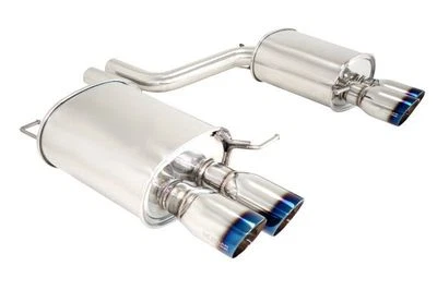 MEGAN AXLE BACK EXHAUST TI BURNT ROLL TIPS FOR 11+ BMW 535i 4DR F10 M SPORT ONLY Foto 1 de 3