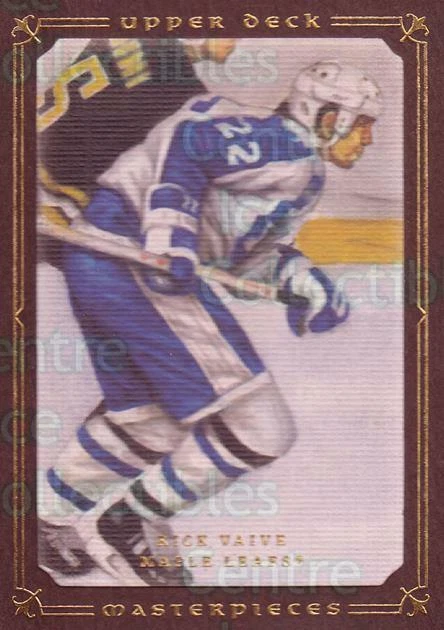 2008-09 UD Masterpieces Brown #40 Rick Vaive - Image 1 of 1