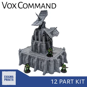 Vox Command - Terrain gothique imprimé en 3D 28 mm pour Wargaming de table - Photo 1/10