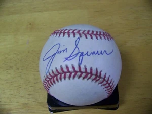 Jim Spencer Autographed Signed AL Baseball 1978 New York Yankees-In Person Sig. - Picture 1 of 3