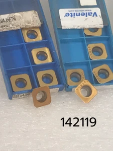 SEEW 43 AFTN Grade VC935 New Lot of 10 Valenite Tungsten Carbide Inserts - Picture 1 of 9