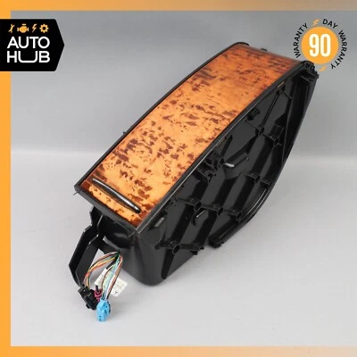 04-09 梅赛德斯 W211 E350 E550 中控台扶手存储组件木质原始设备制造商 — 第 1/4 张图片