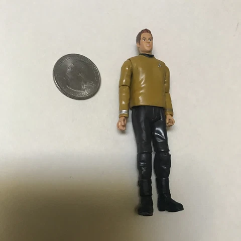 Star Trek 3.75 inch Figure LOOSE 2009 captain JAMES KIRK Loose abrams playmates Cover