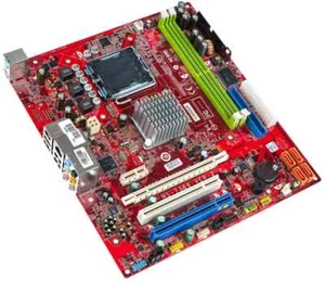 Zócalo de placa base MSI MS-7366 chipset Intel 775 DDR2 IDE SATA PCIe nVidia - Imagen 1 de 1