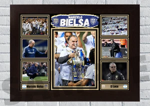 Leeds United Marcelo Bielsa El Loco A4/A3 Erinnerungsstücke/Sammlerstück/Geschenk #171 - Bild 1 von 10