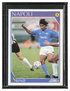 1991-92 Partitur italienisch #195 Andrea Silenzi - Bild 1 von 2