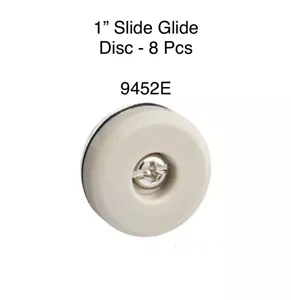 Slide Glide Furniture Sliders, 1"- 8 Pcs., 9452E (New) - Picture 1 of 3