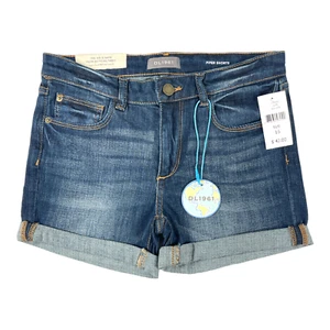DL1961 - Girls Premium Active 24/7 Comfort Stretch Piper Shorts - Sea-Lion - 16 - Picture 1 of 11