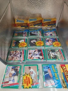 1991 Donruss Baseball Series 2 Rack Pack New/Sealed (4) Total MINT 180 Cards - Picture 1 of 2