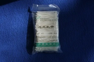 1000 unidades Encuaderno 3 x 80 mm nailon natural - Imagen 1 de 1