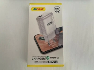 ADATTATORE DOPPIA USB C E LIGHTENING PER IPHONE 12 13 PRO MAX - Immagine 1 di 2