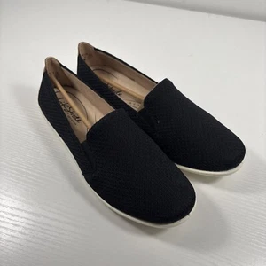 LifeStride Next Level Flats Women’s Sz 9 Black Knit Slip On Shoes NEW - Picture 1 of 10