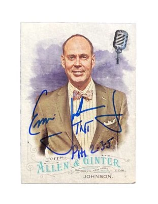 2016 Topps Allen & Ginter Ernie Johnson Signed Trading Card #203 TNT - Image 1 of 4