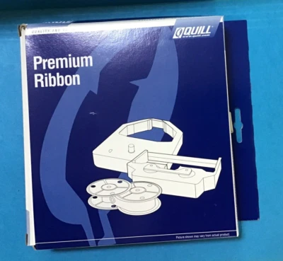 4 Quill Correctable Ribbon Black 7-11312 for IBM Wheel Writer Systems 3,5,6 NEW - Image 1 of 4