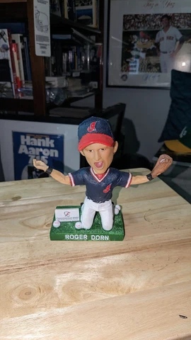 Roger Dorn Cleveland Indians Gateway Grizzles Major League SGA Bobblehead No Box Cover