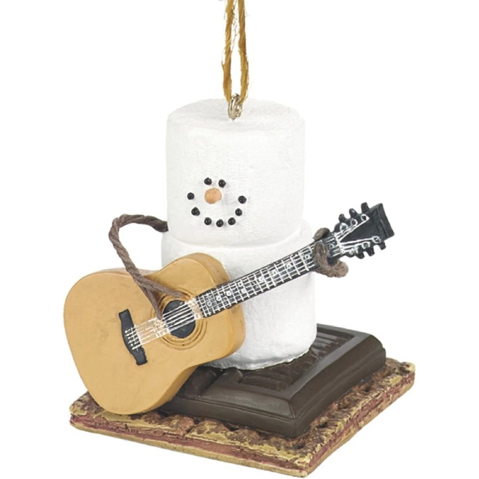 Midwest of Cannon Falls Guitar Player S'mores Ornament