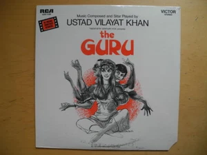 soundtrack LP THE GURU 1969 US Mint Sealed Ustad Vilayat Khan sitar - Bild 1 von 2