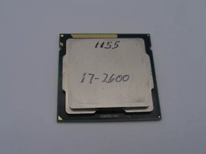 Intel Core i7-2600 4 Cores 8 Threads 3.4GHz LGA 1155 CPU - Picture 1 of 2