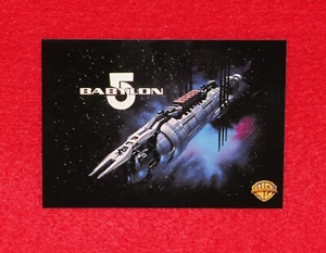 Babylon 5 1998 Promo Card #No Number Skybox Warner Bros Video Station - Picture 1 of 3