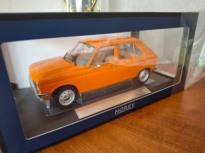 PEUGEOT 104 GL orange de 1977 NOREV 1/18e 184906 édition limitée 300 ex - Photo 1/4