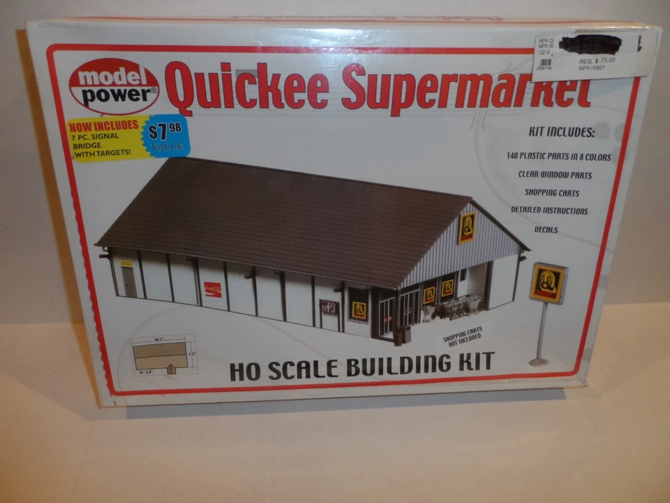 MODEL POWER HO SCALE QUICKEE SUPER MARKET N.I.S.B. - Image 1 of 1
