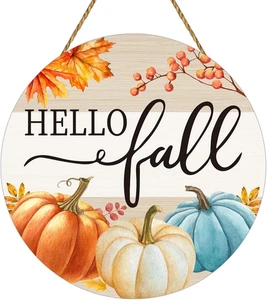Fall Decorations for Home Fall Door Decor Pumpkin Wall Decor Pumpkin Patch Maple - Picture 1 of 12