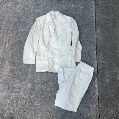 Traje chaqueta pantalones vintage años 30 40 Palm Beach 35R/28x28 Foto 1 de 4