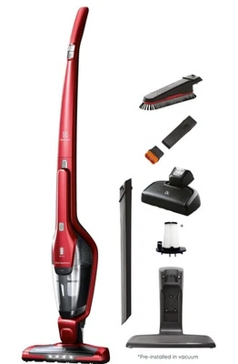 Electrolux Ergorapido Haustier Staubsauger Kabellos 2-in-1 mit Motorisierter Haustierdüse - Rot - Bild 1 von 4