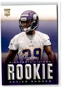 2013 Panini Prestige Xavier Rhodes #298 RC Minnesota Vikings - Picture 1 of 2