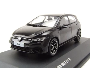VW Golf 8 R 2022 Nero Modellino 1:43 Solido - Foto 1 di 9