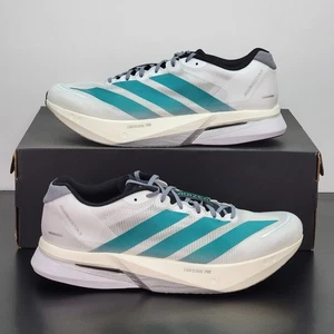 Adidas Adizero Boston 13 Men's Size 12 Athletic Shoes OFF White Running Sneakers - Picture 1 of 9