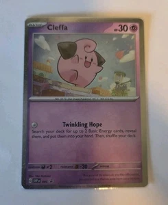 Cleffa 095 Sv: Scarlet & Violet Promo Cards Holo - Picture 1 of 1