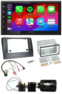 Kenwood Lenkrad USB DAB 2DIN Bluetooth Autoradio für Fiat Stilo 2005-2007 - Bild 1 von 12